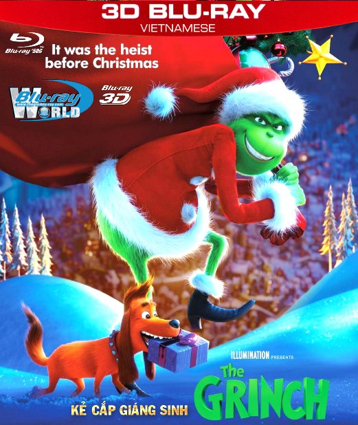 Z270. The Grinch 2018 - Kẻ Cắp Giáng Sinh 3D50G (DTS-HD MA 7.1) 